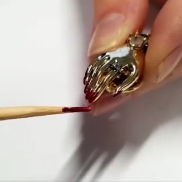 Alexis Bittar Vanitas Victorian Hand Earrings - Picture 3 of 14